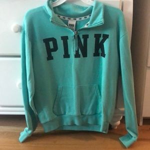 Victoria’s Secret PINK Half-Zip Sweater